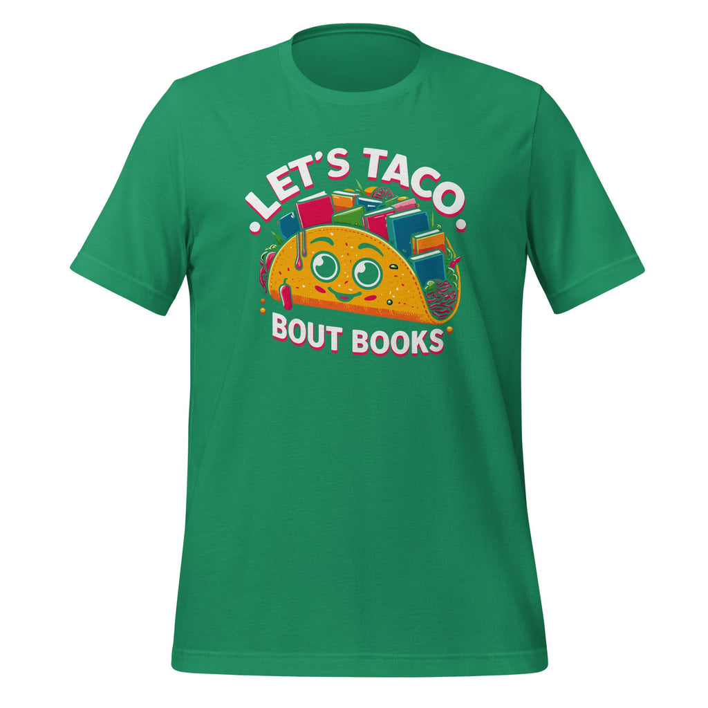 Let's Taco About Books Funny Mexican Pun Bookworm Bookish product image 6
