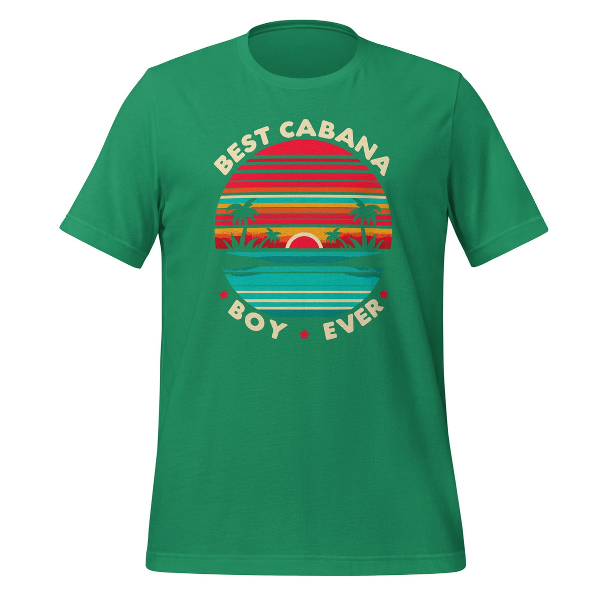 Colorful Sunset Palm Tree Best Cabana Boy Ever Unisex product image 6
