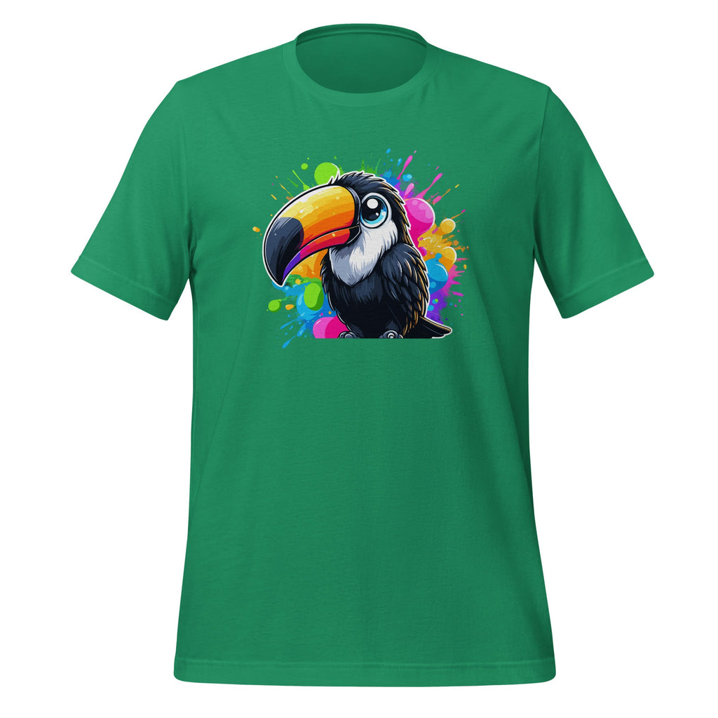 Small Toucan With Colorful Splashes Paint Bird Animal Lover product image 6