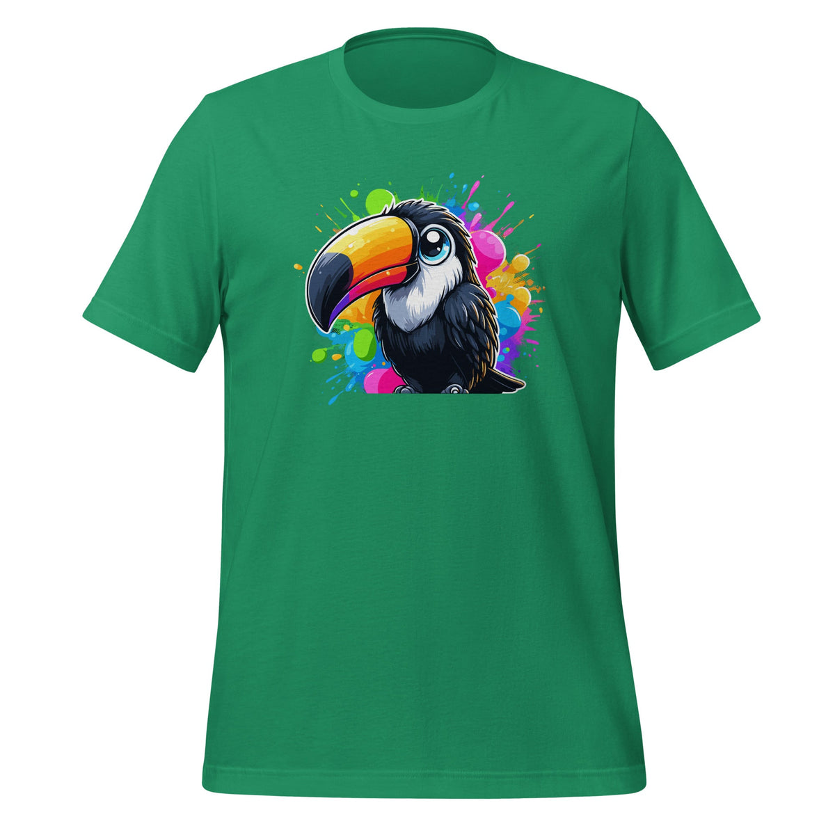 Small Toucan With Colorful Splashes Paint Bird Animal Lover product image 6