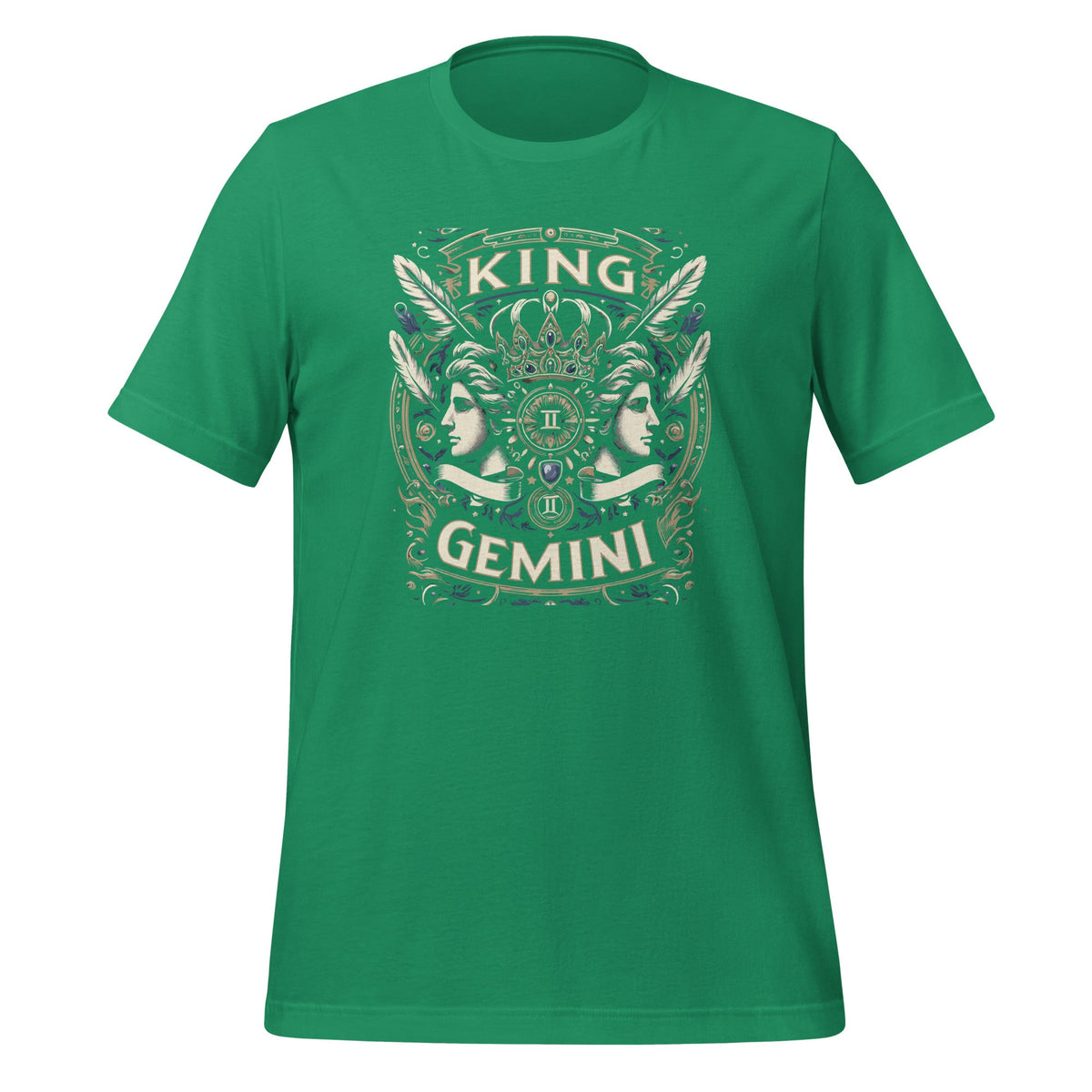 Happy Birthday Gemini Black King Zodiac Sign Unisex T-Shirt product image 6