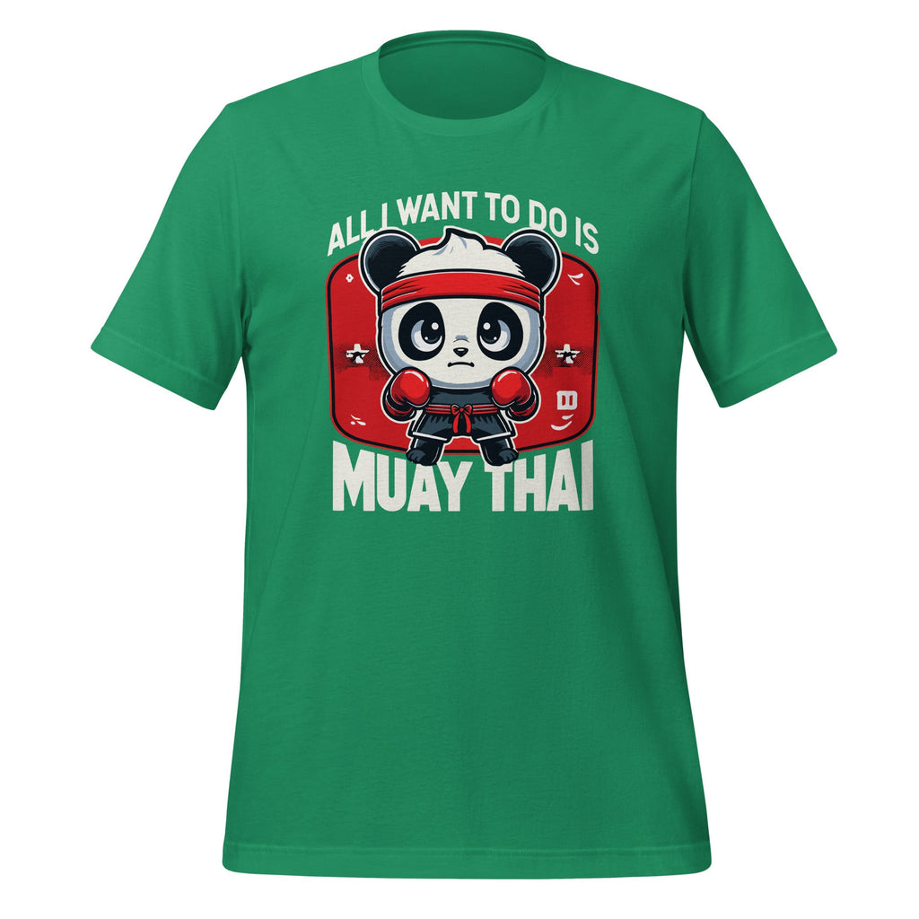 Muay Thai Panda All I Want To Do Is Cute Fighter Boxer product image 6