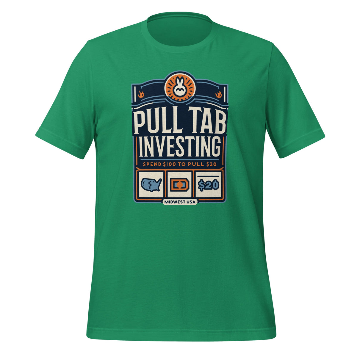 Pull Tab Investing Spend $100 To $20 Midwest USA Unisex product image 6