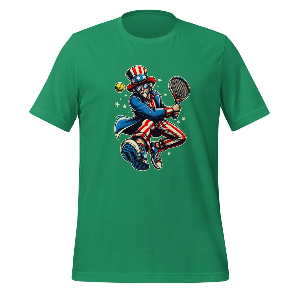 Patriotic Uncle Sam Tennis Player Sports 4th of July Unisex product image 6