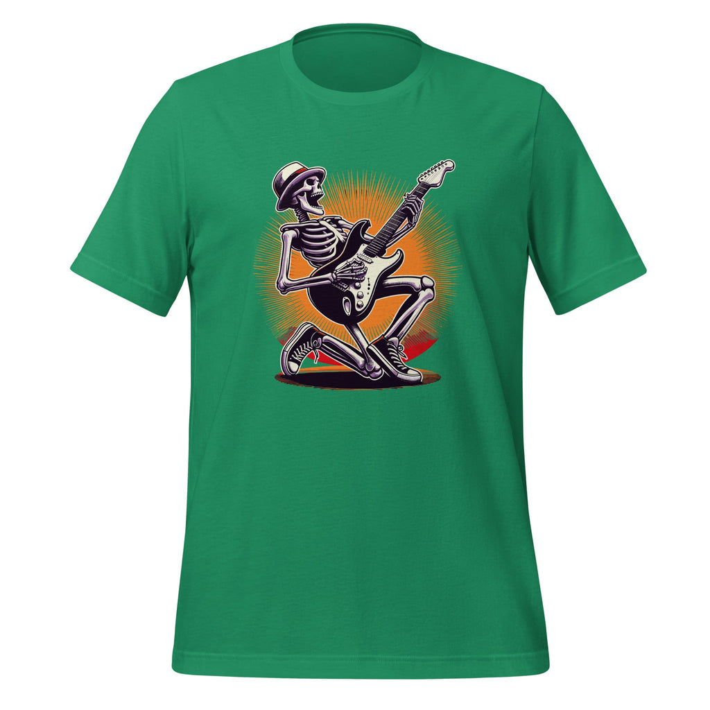 Rock And Roll Graphic Band Skeleton Playing Guitar Unisex product image 6