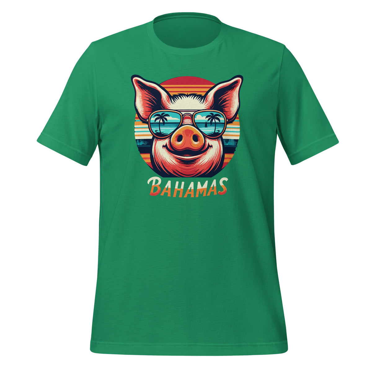 Retro Bahamas Pig Souvenir Family Vacation Trip Unisex product image 6