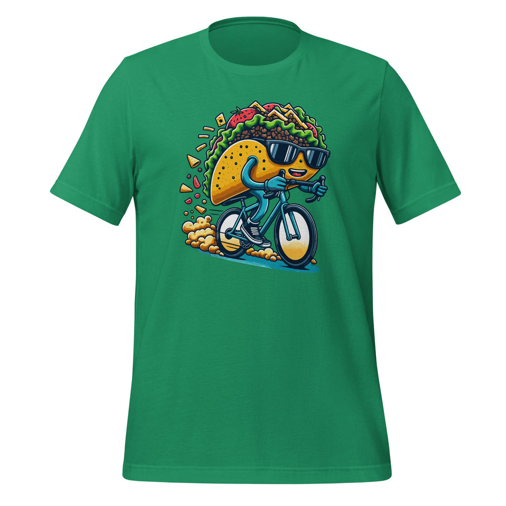 Cycling Tacos Road Bike Bicycle Cyclist Unisex T-Shirt product image 6