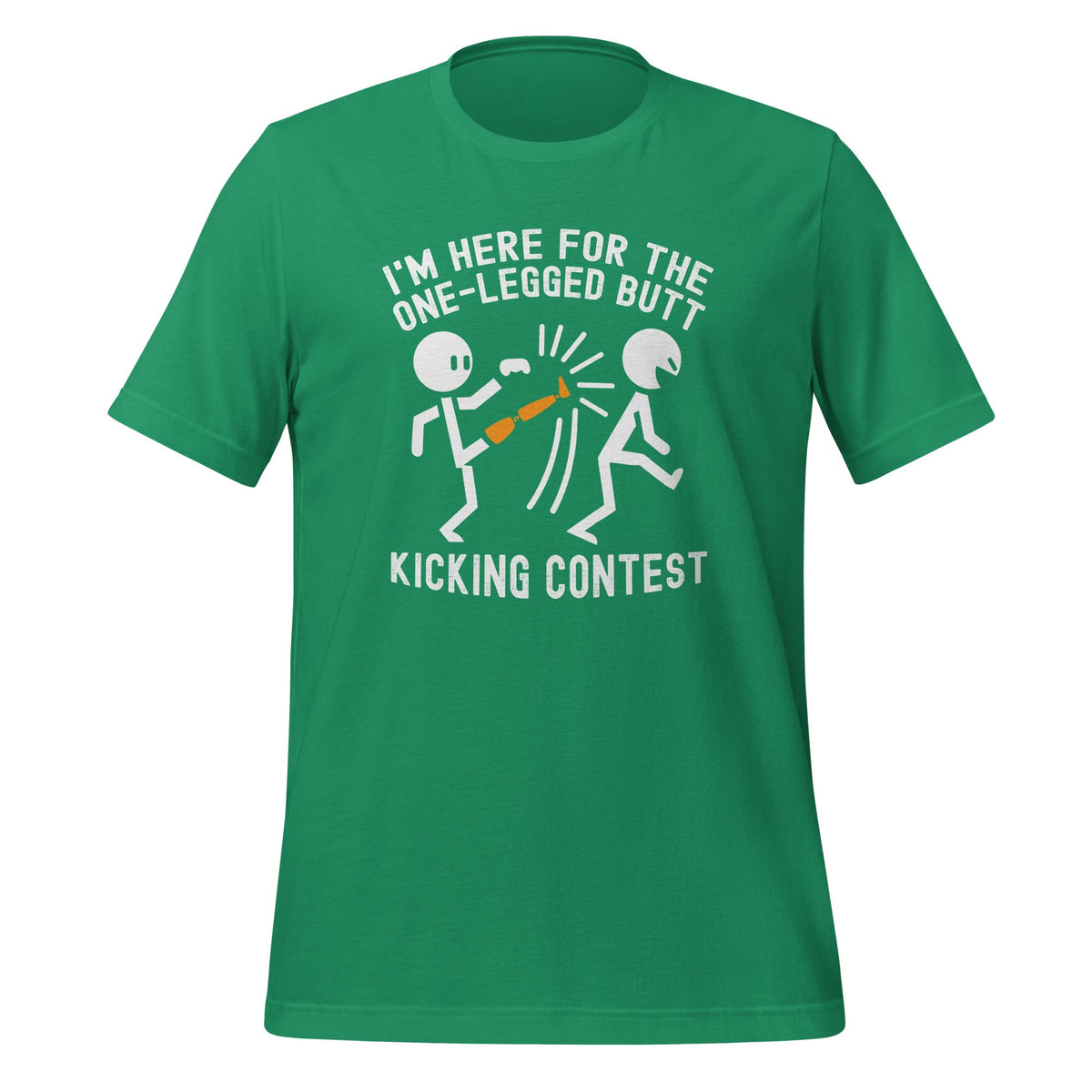 Funny Leg Amputee One Legged Butt Kicking Contest Unisex product image 6