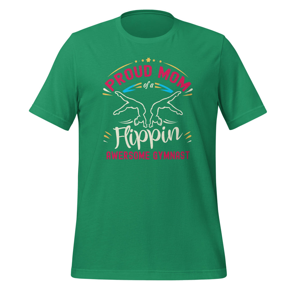 Proud Mom Of A Flippin Awesome Gymnast Gymnastics Unisex product image 6
