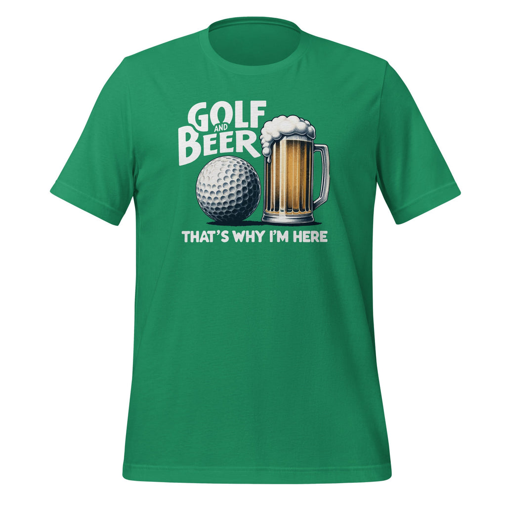 Golf And Beer That's Why I'm Here Funny Player Unisex product image 6