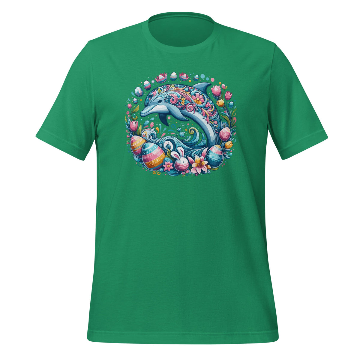 Easter Festive Illustration With Charming Dolphin Artwork product image 6