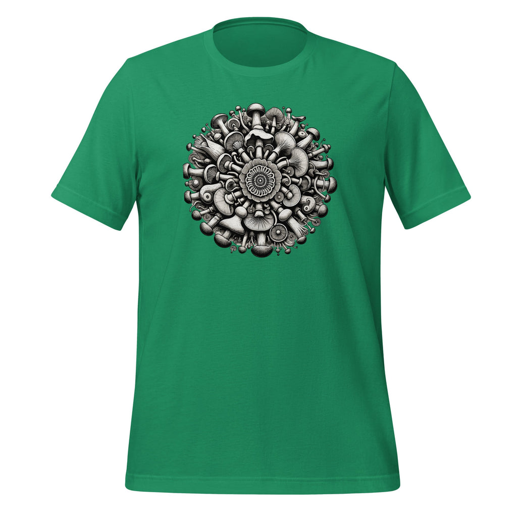 Mushroom Iris Mycology Foraging Mycologist Unisex T-Shirt product image 6
