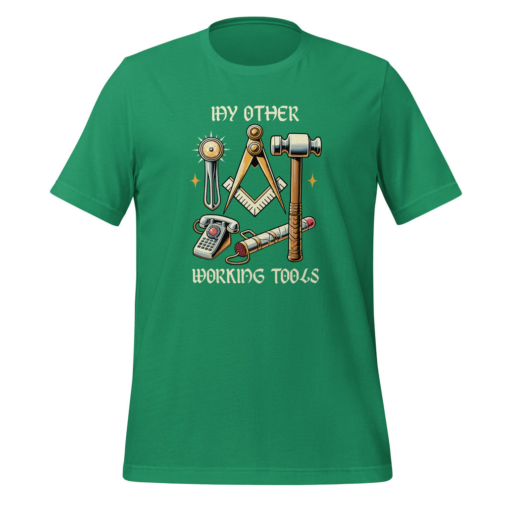 My Other Working Tools Masonry Masonic Unisex T-Shirt product image 10