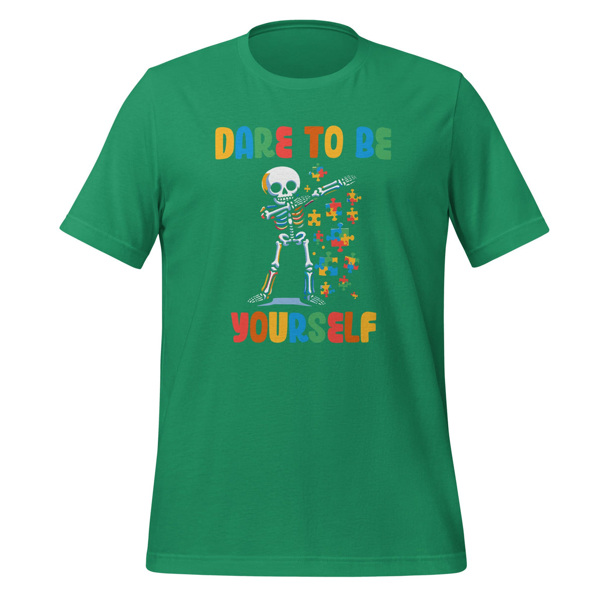 Autism Awareness Skeleton Dabbing Dare To Be Yourself product image 6