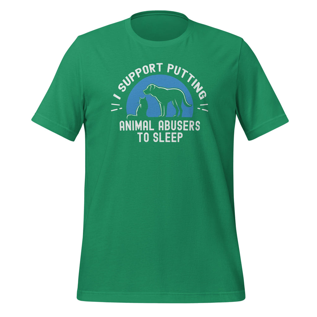 I Support Putting Animal Abusers To Sleep Pet Lovers Unisex product image 10
