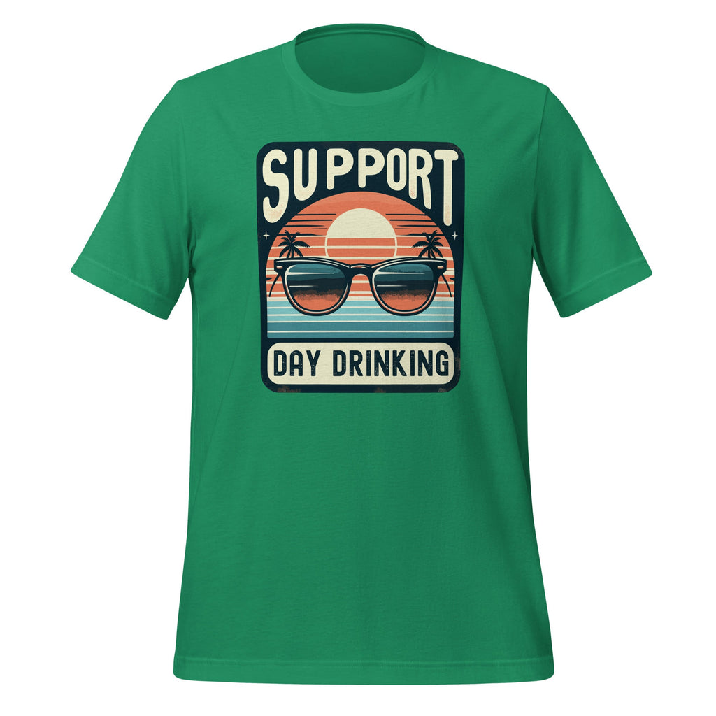 Support Day Drinking Funny Summer Beach Vacation Vintage product image 6