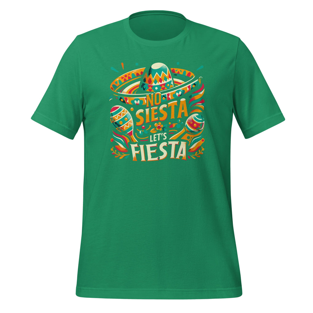 No Siesta Let's Fiesta Funny Cinco De Mayo Mexican Maracas product image 6