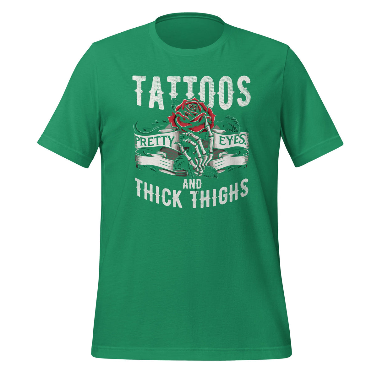 Tattoos Pretty Eyes And Thick Thighs Tattoo Unisex T-Shirt product image 6