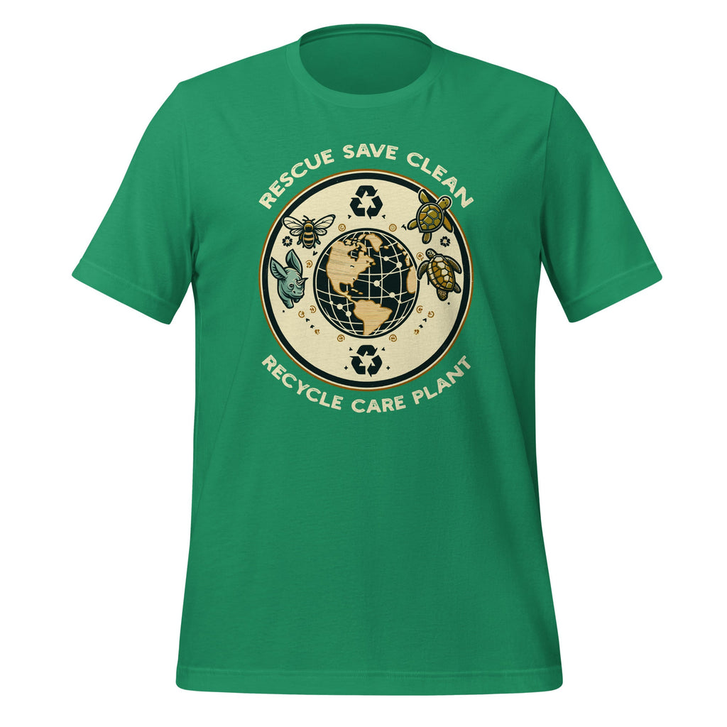 Save Bees Rescue Animals Recycle Plastics Retro Earth Day product image 6