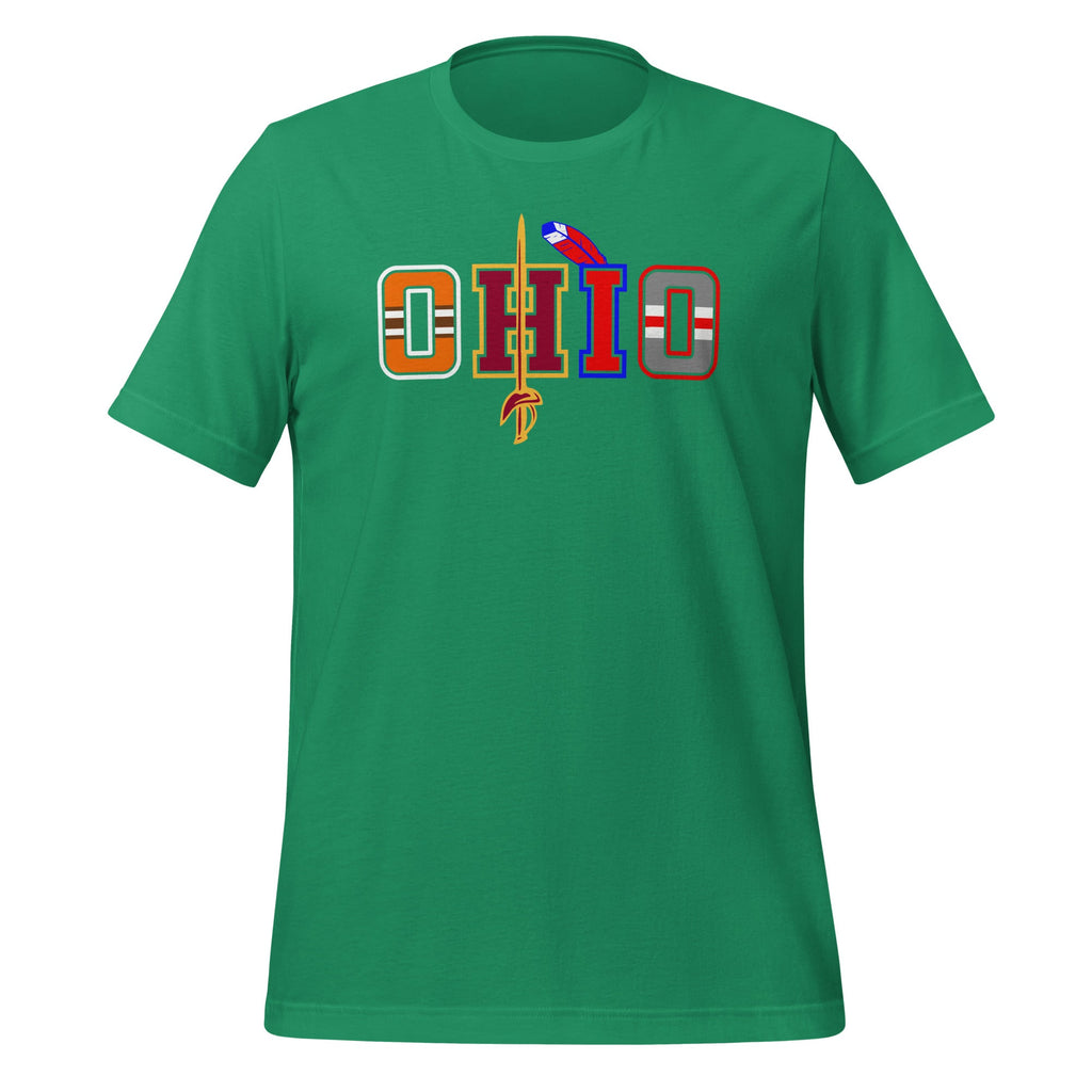 OHIO Sports Fans Cleveland and Columbus Vintage Unisex product image 7