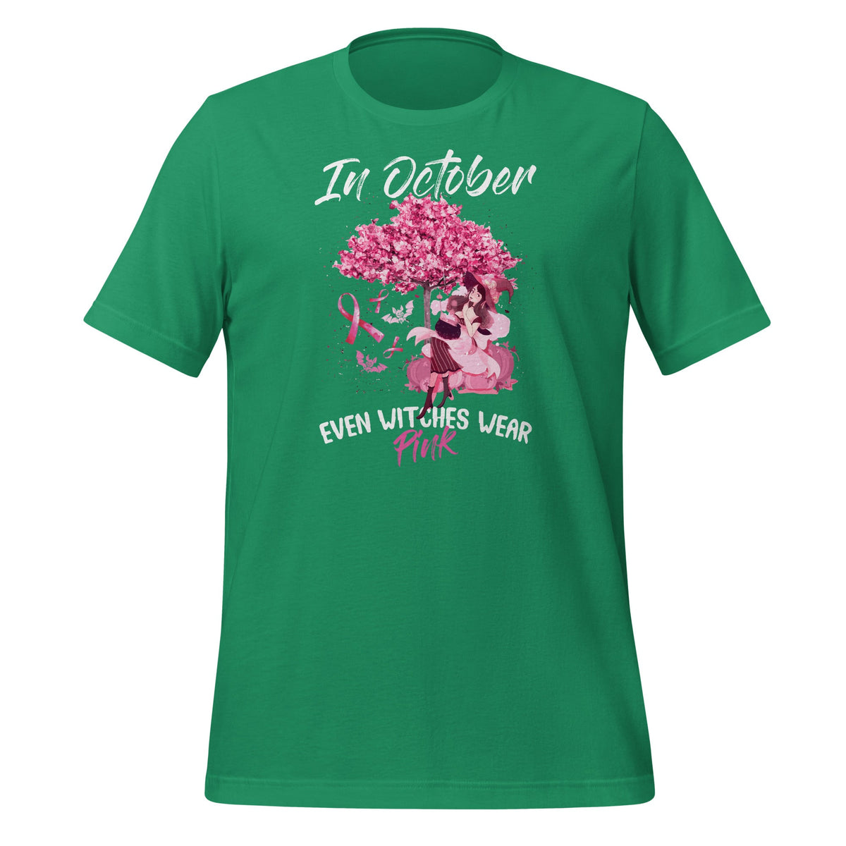 In October Even Witches Wear Pink - Breast Cancer Awareness product image 6