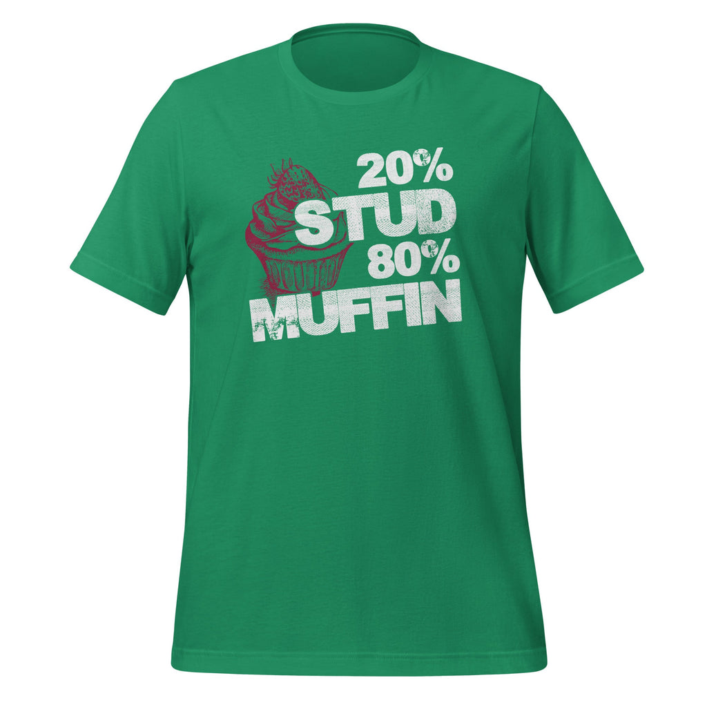20% Stud 80% Muffin - Funny Sweet Dessert Day Quotes product image 6