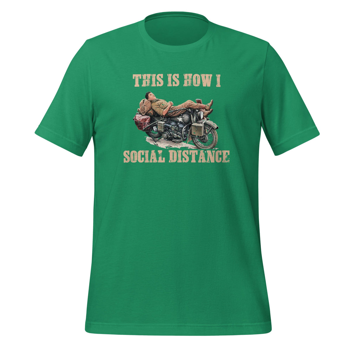 This Is How I Social Distance - Motorcycle Biker Fun Saying product image 6