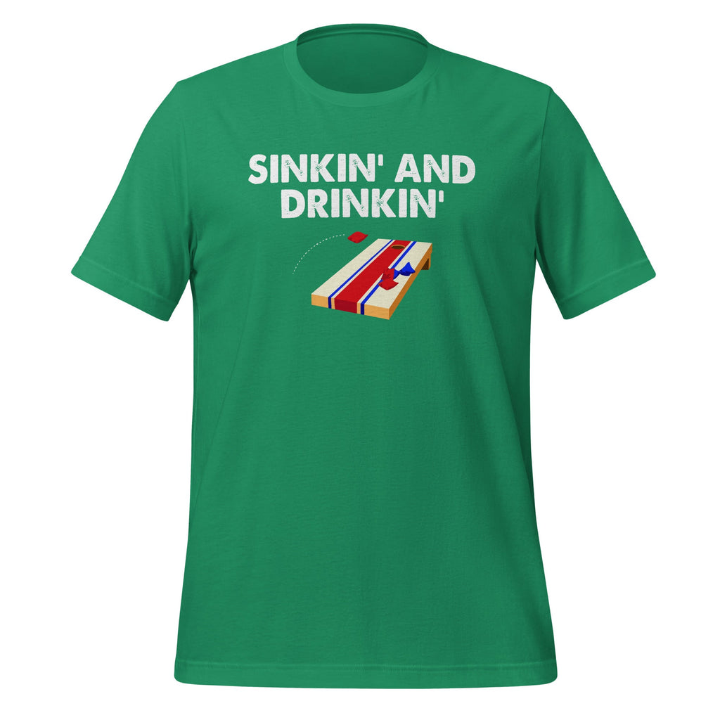 Sinkin' and Drinkin' - Cornhole Playing Drinking Funny product image 6