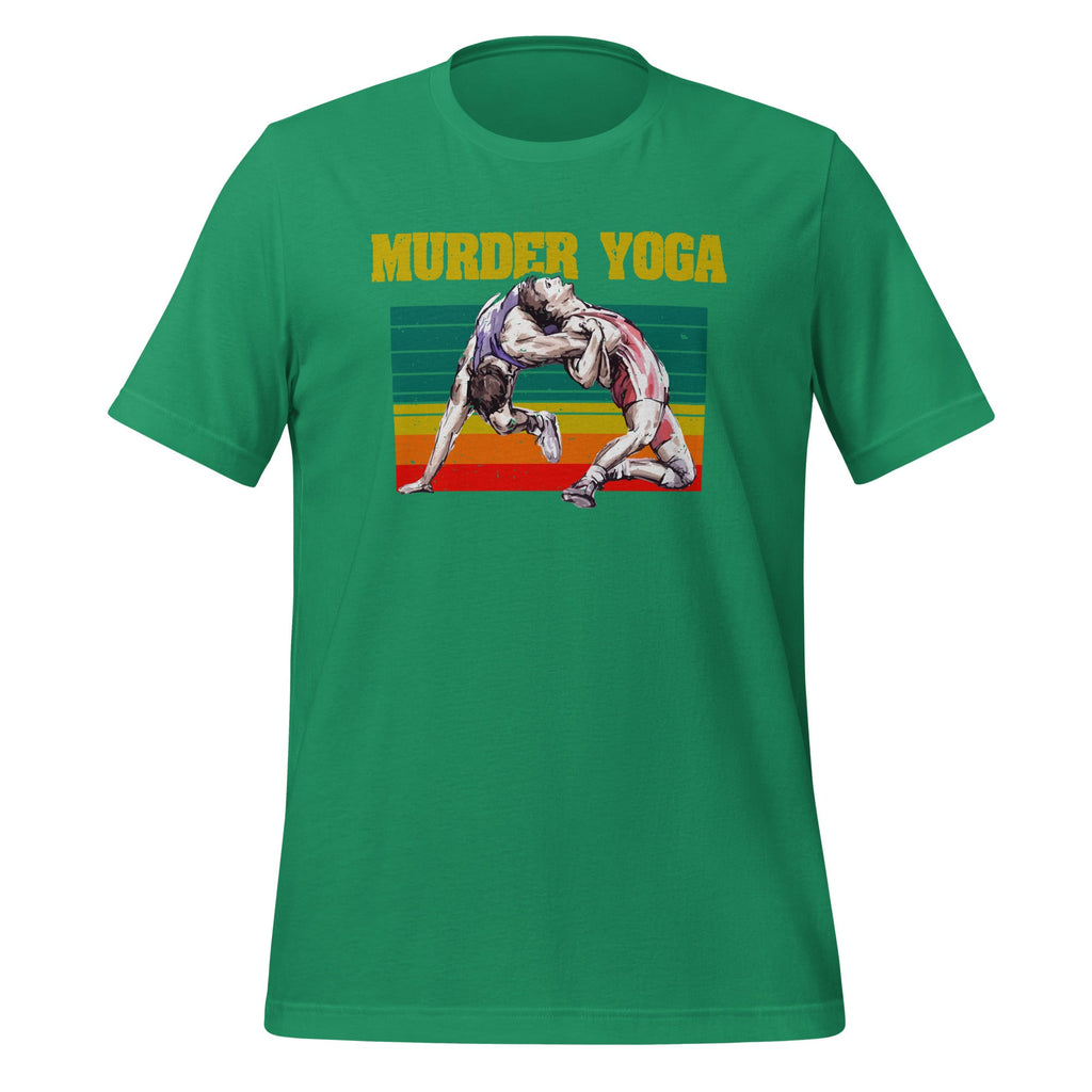 Murder Yoga - Jiu Jitsu Wrestling Brazilian Wrestler Funny product image 5