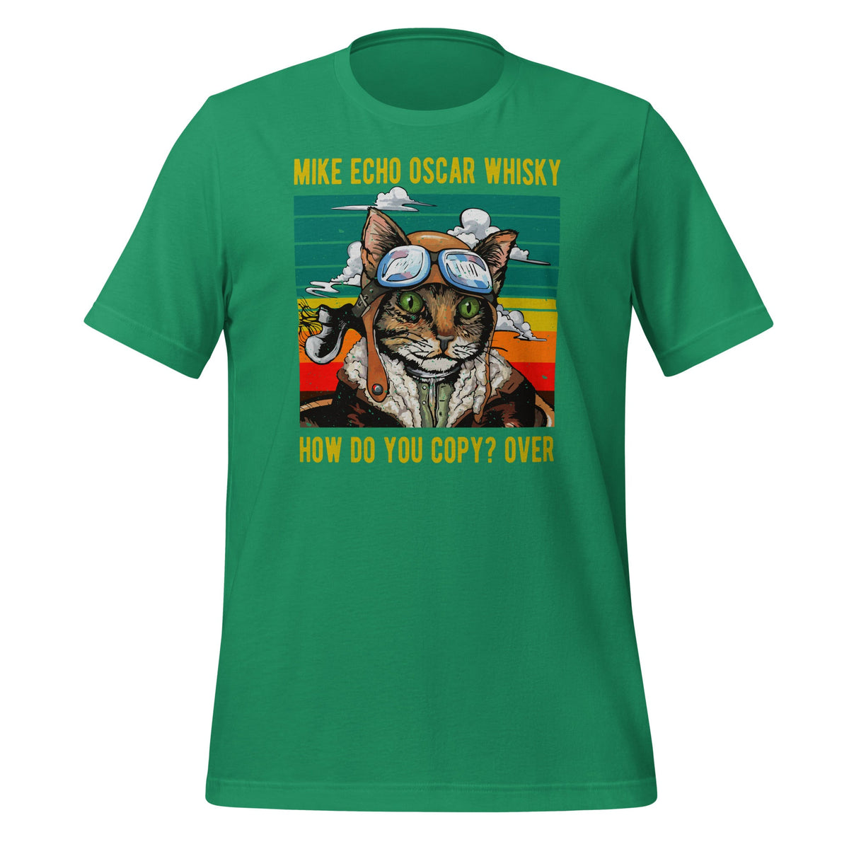 Mike Echo Oscar Whisky Cat - Funny Pun Pilot Vintage product image 6