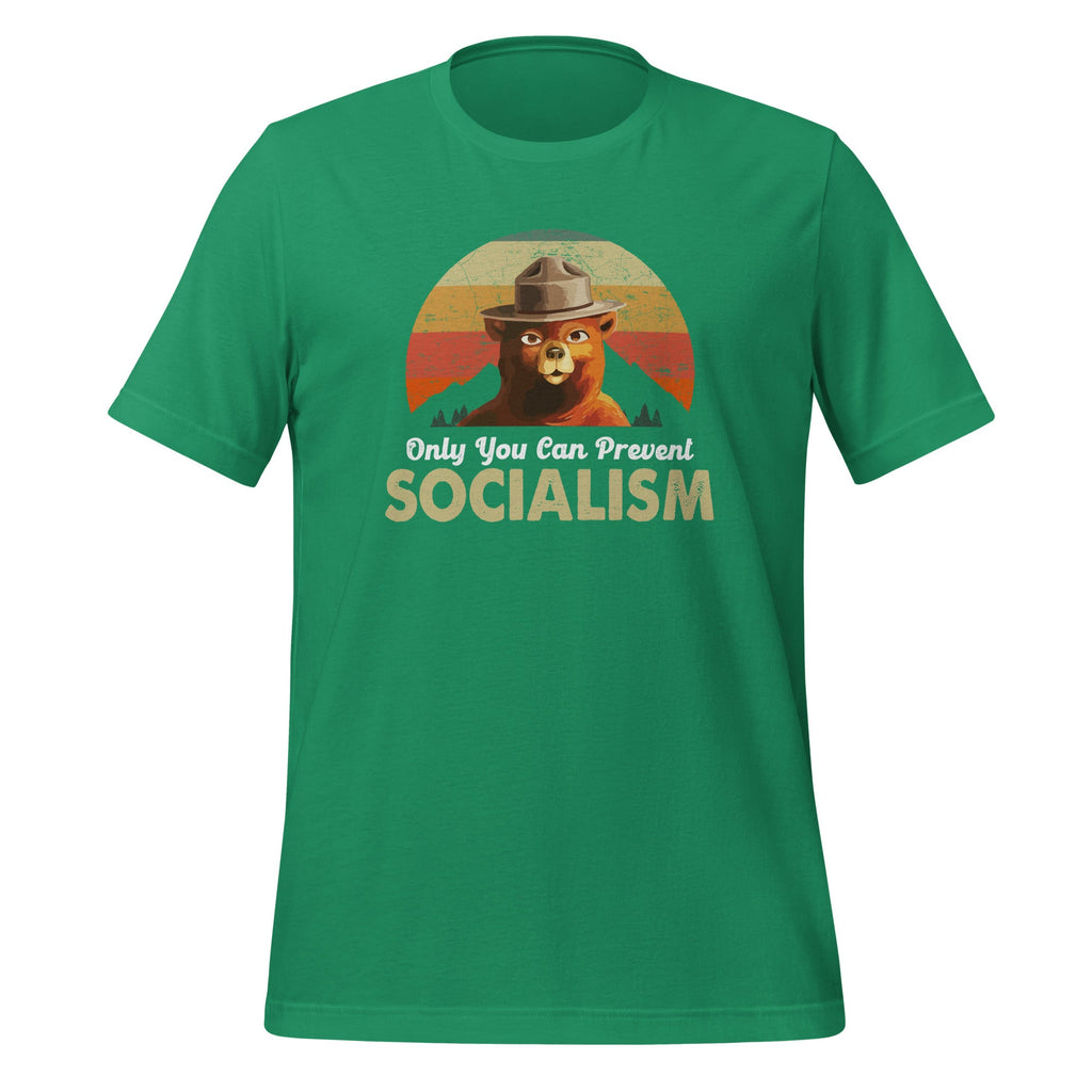 Only You Can Prevent Socialism Bear - Vintage Funny product image 6