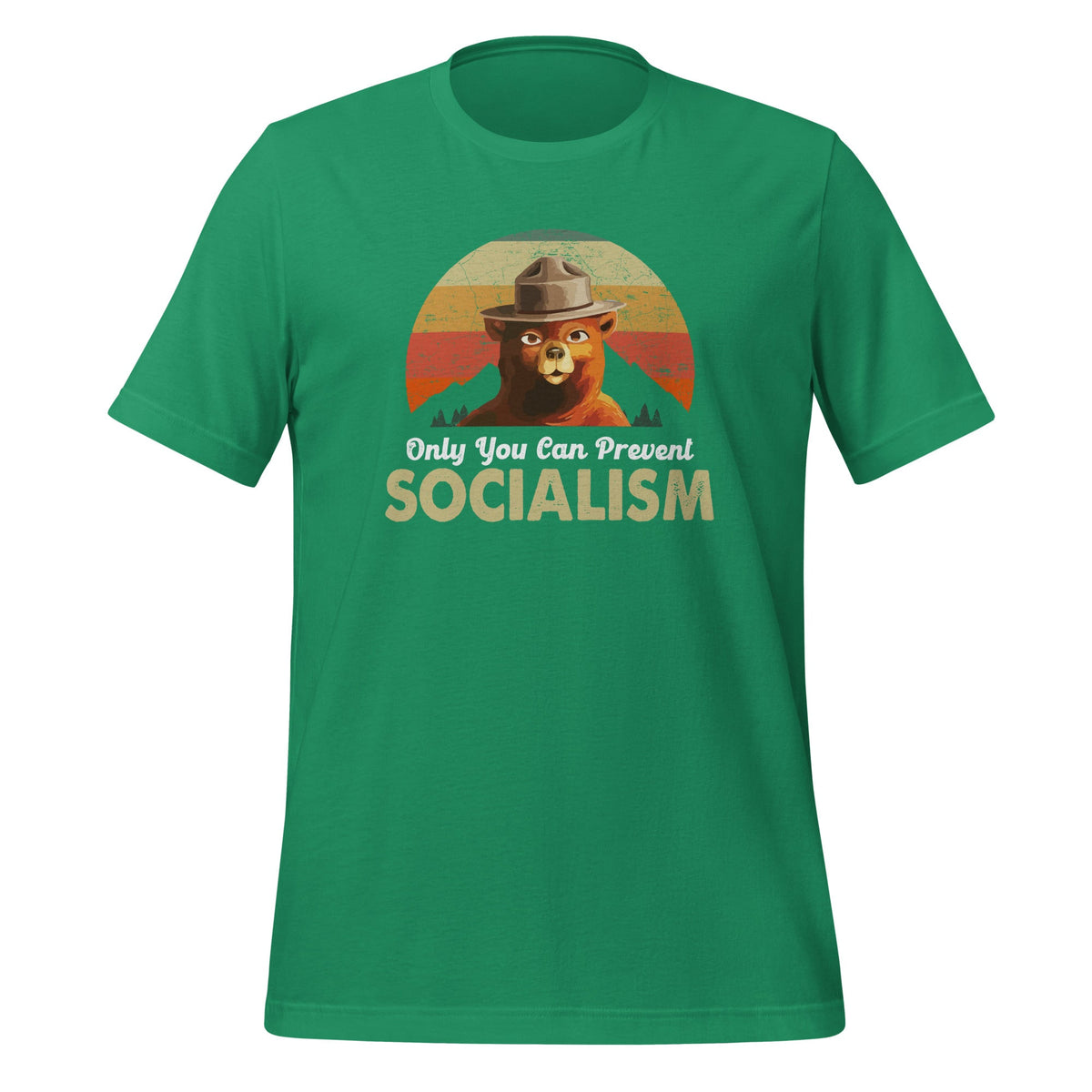 Only You Can Prevent Socialism Bear - Vintage Funny product image 6