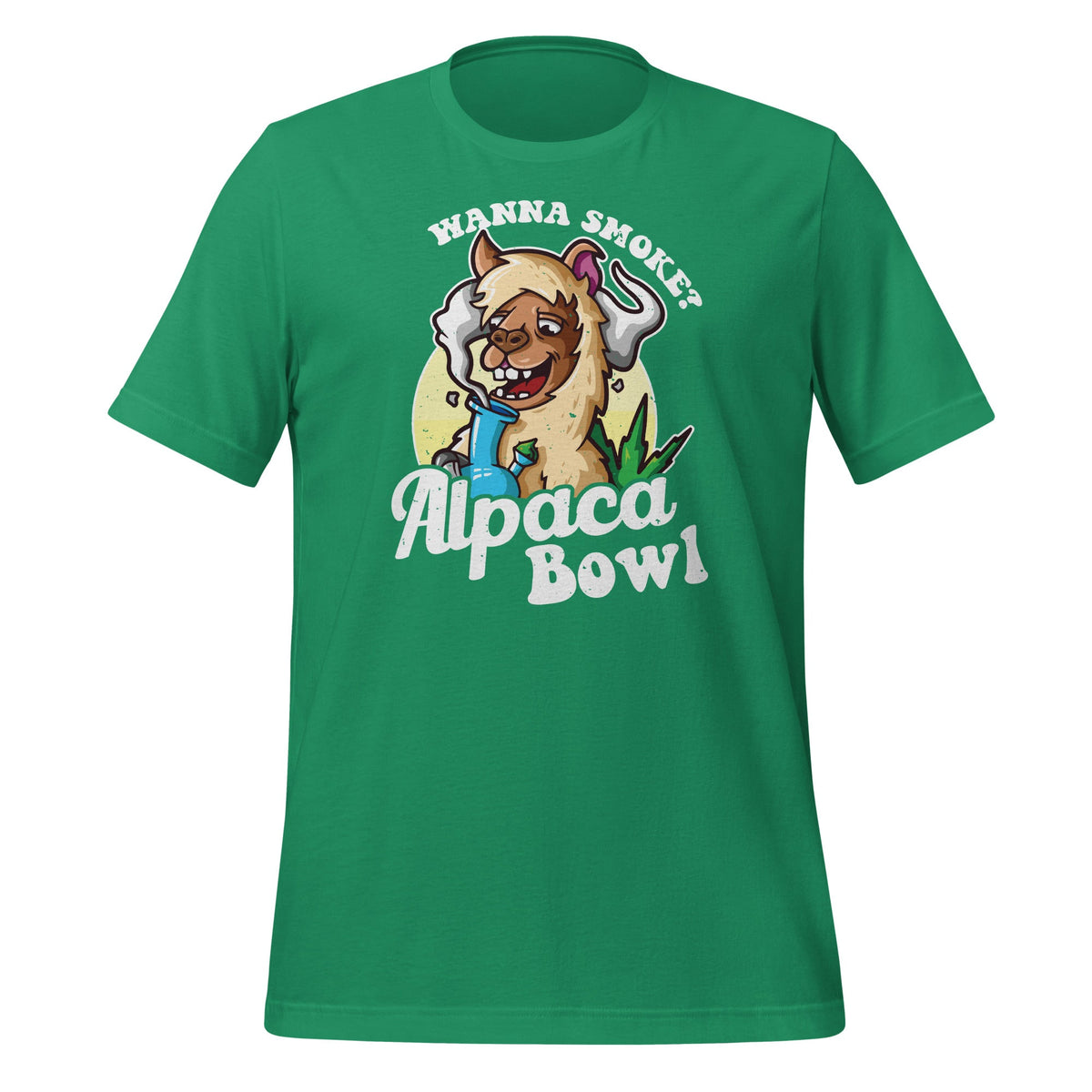 Wanna Smoke Alpaca Bowl - Funny Weed Cannabis Lover product image 6