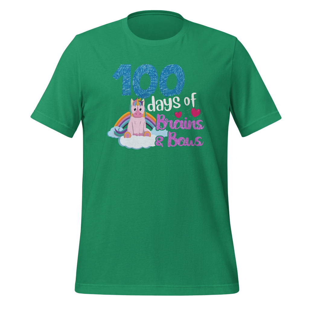 100 Days Of Brains Bows - Unicorn - 100th Day Of School product image 6