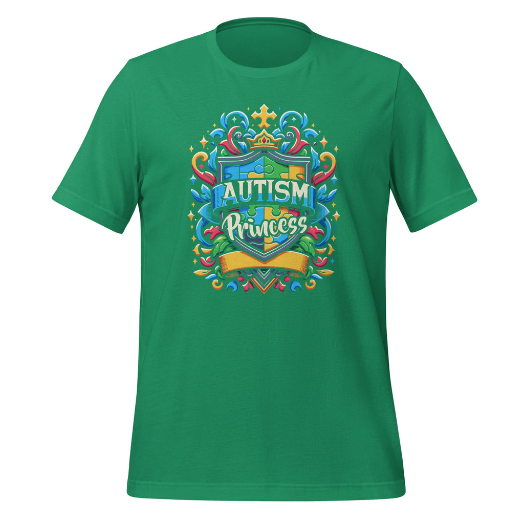 Autism Princess Autistic Puzzle Support Awareness Unisex product image 6