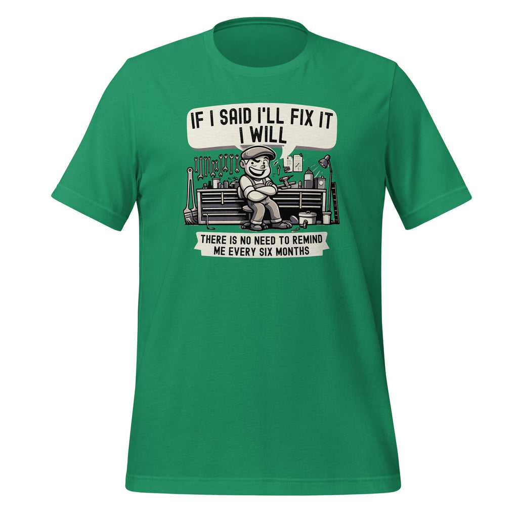 If I Said I'll Fix it I Will Funny Handyman Mechanic Unisex product image 6