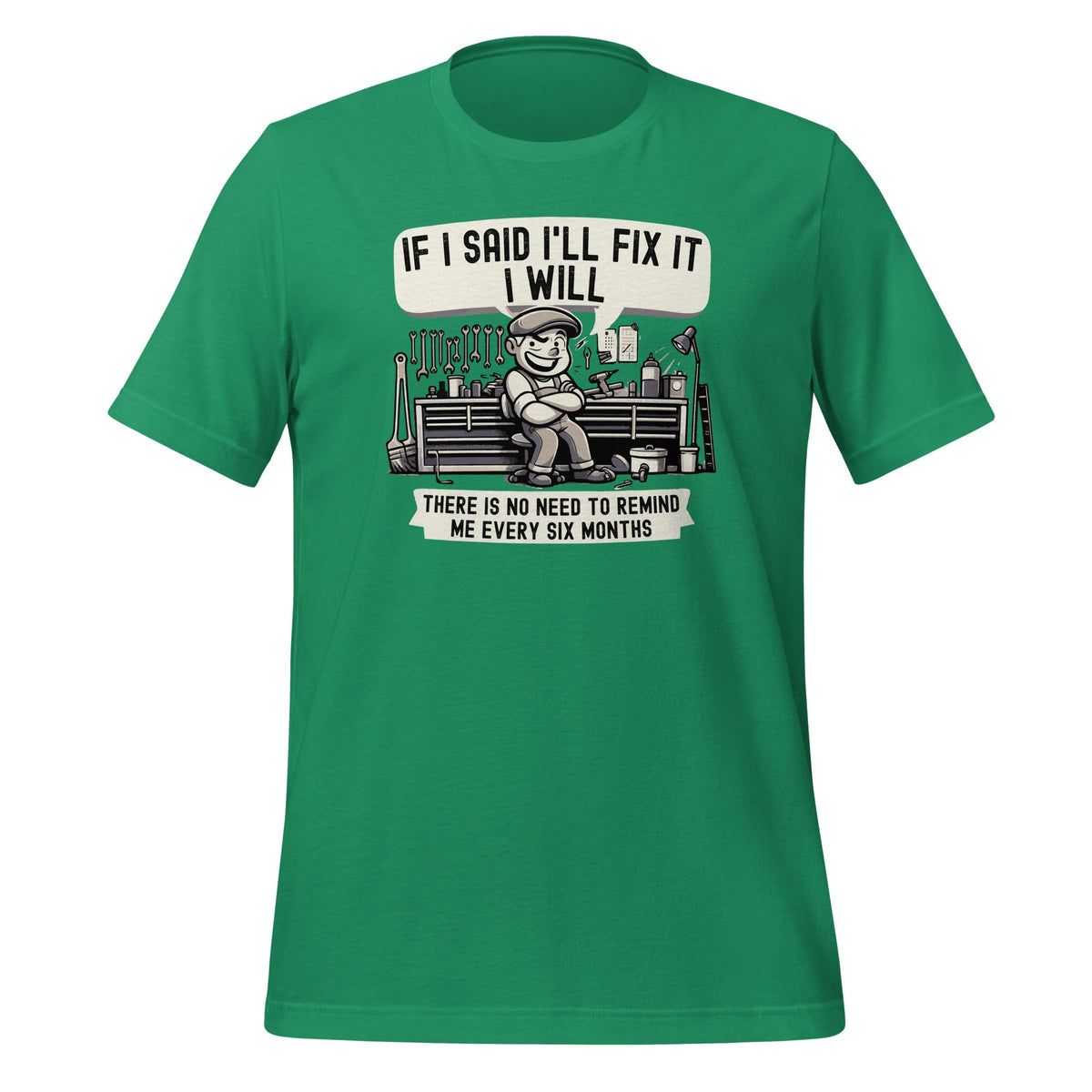 If I Said I'll Fix it I Will Funny Handyman Mechanic Unisex product image 6