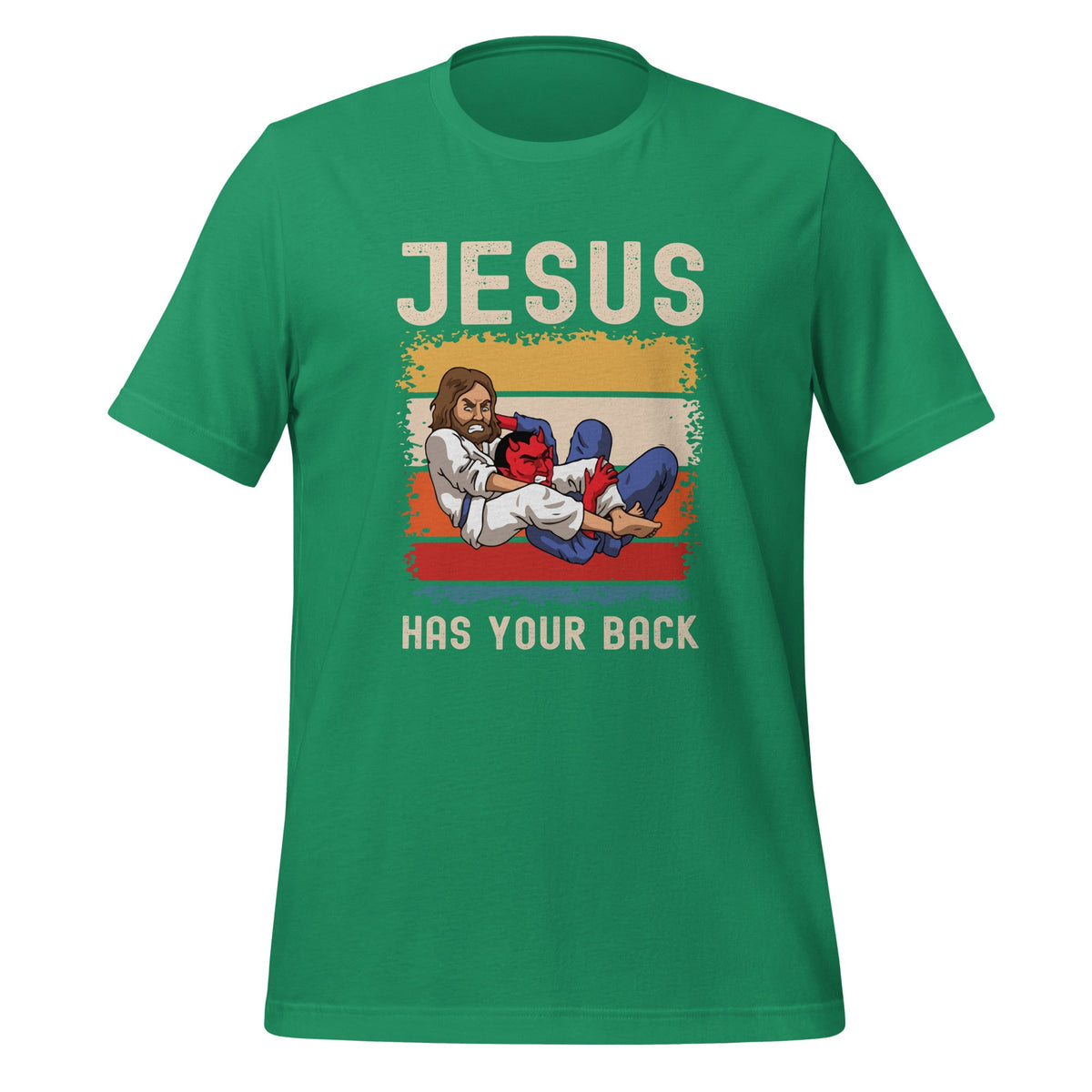 Jesus Has Your Back Brazilian Jiu Jitsu Christian Unisex product image 6