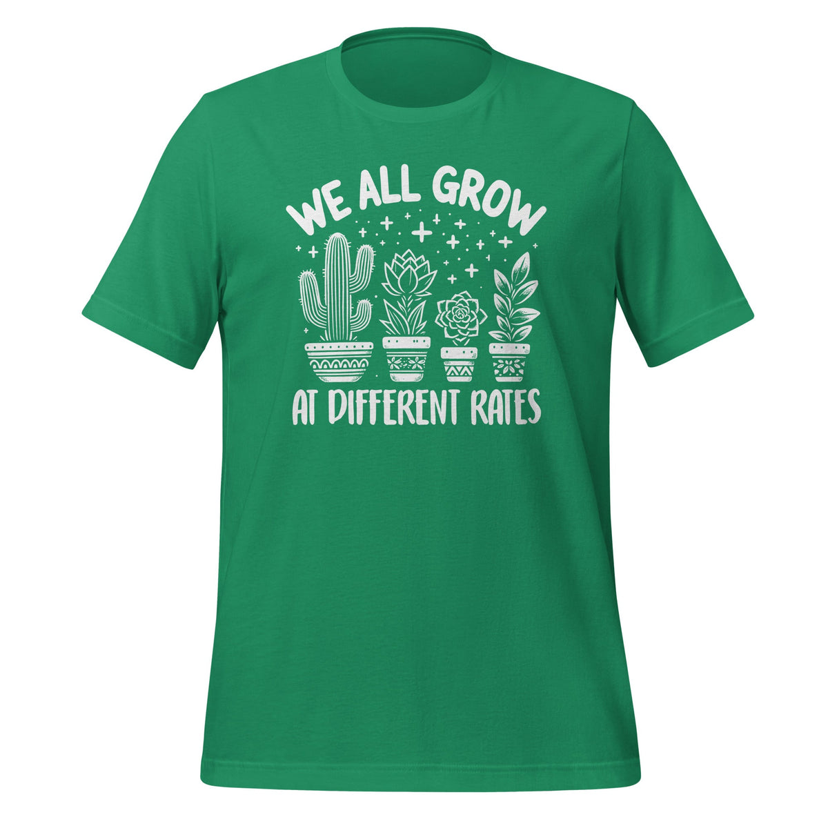 We All Grow At Different Rates Cactus School Teacher Unisex product image 6