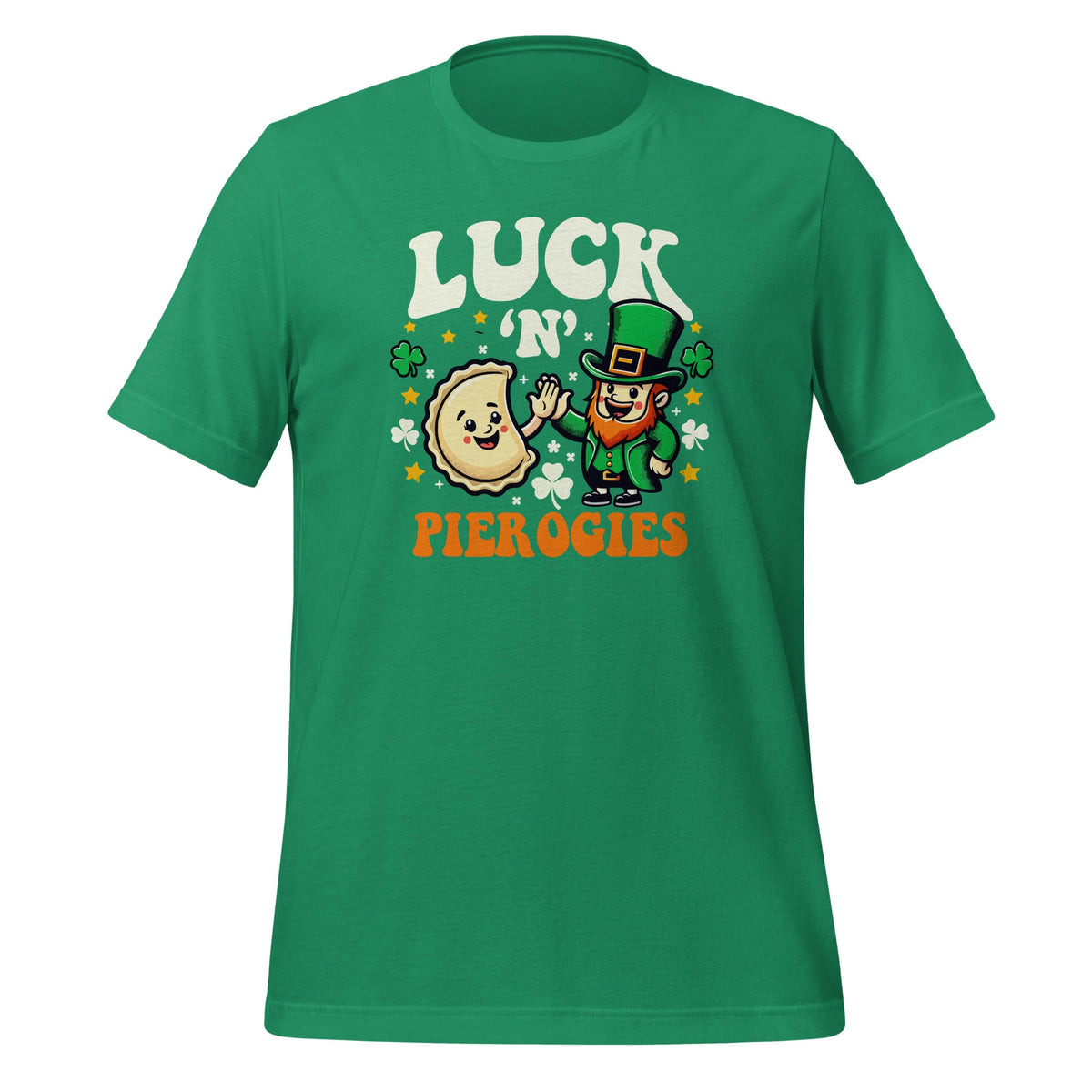 Luck N Pierogies Funny Polish Irish St Patricks Day Unisex product image 6