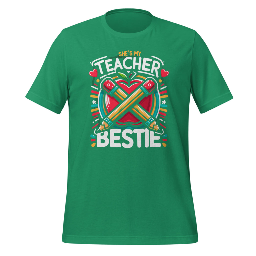She's My Teacher Bestie Matching Teachers Best Friend product image 6