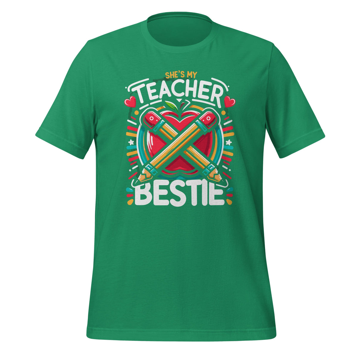 She's My Teacher Bestie Matching Teachers Best Friend product image 6