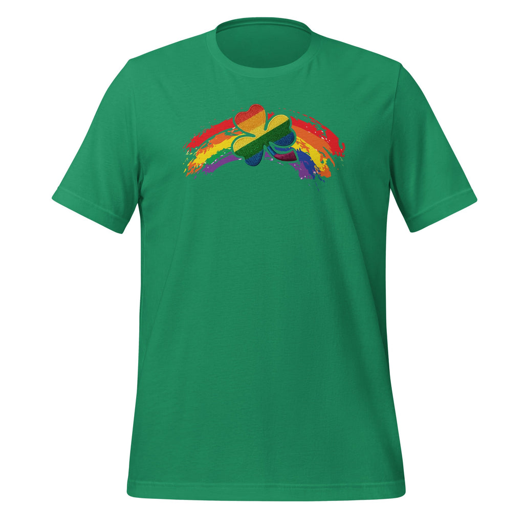 Four Leaf Clover Colorful Rainbow St Patricks Day Unisex product image 6