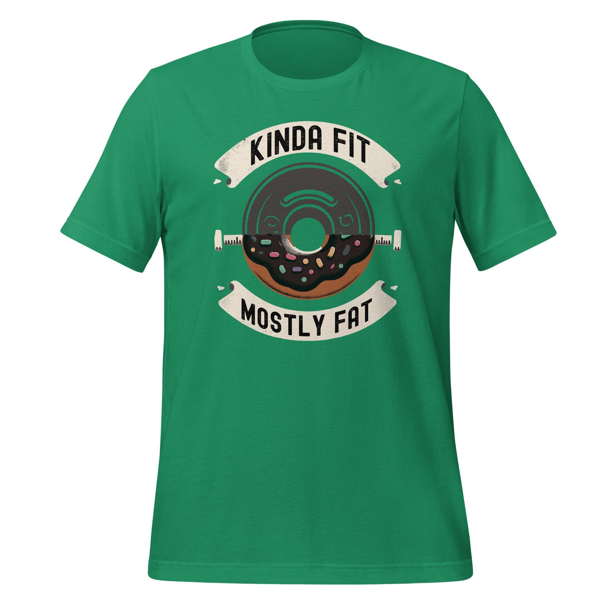 Kinda Fit Mostly Fat Fitness Funny Gym Workout Unisex product image 6