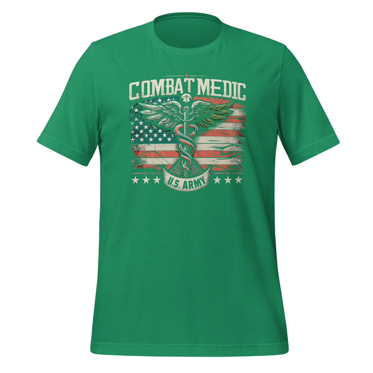 Combat Medic Veteran Medical Military Flag Vintage American product image 6