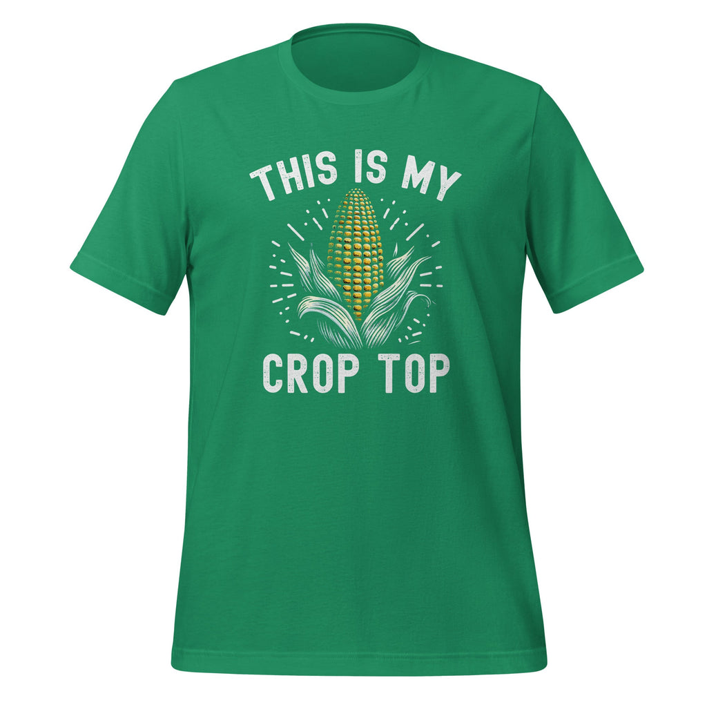 This Is My Crop Top Funny Farmer Farming Corn Lover Unisex product image 6