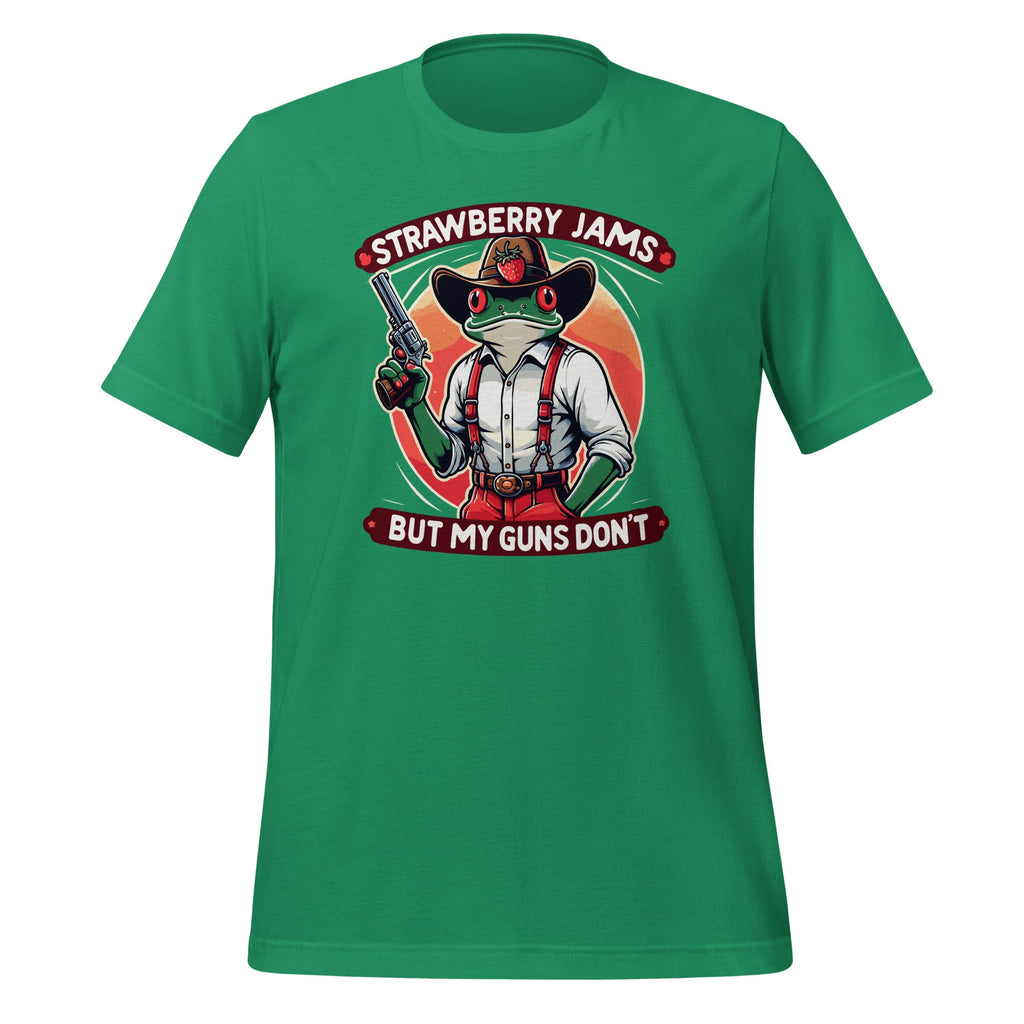 Strawberry Jams But My Gun Don't Funny Quote Saying Unisex product image 6