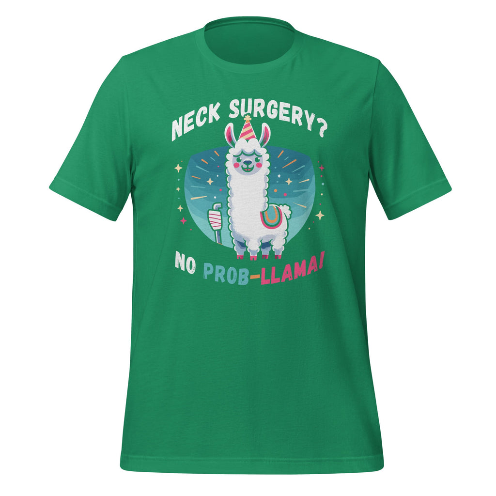 No Prob-Llama Neck Surgery Survivor Funny Recovery Unisex product image 6
