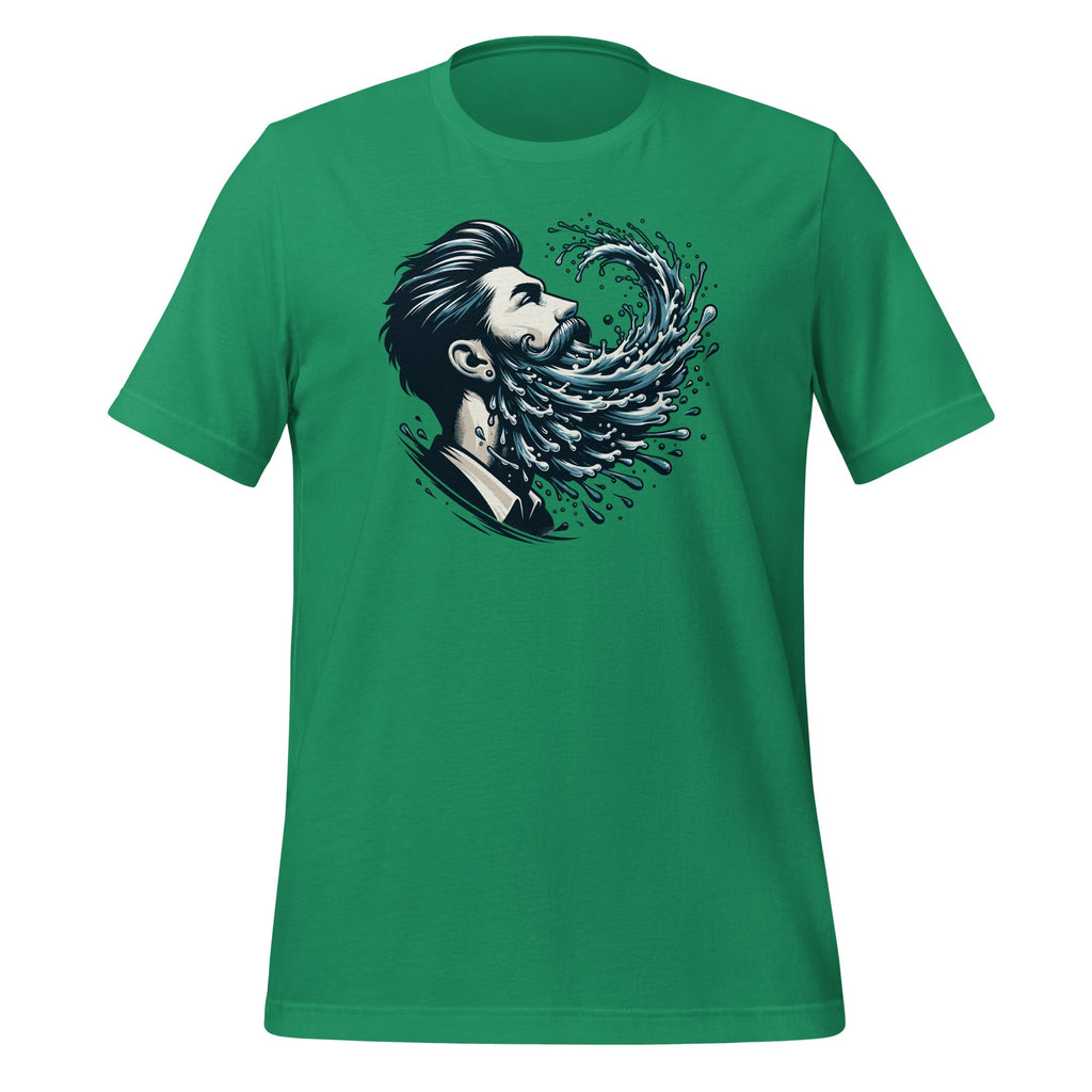 I Grow A Beard And I Know Things Funny Flip Unisex T-Shirt product image 6