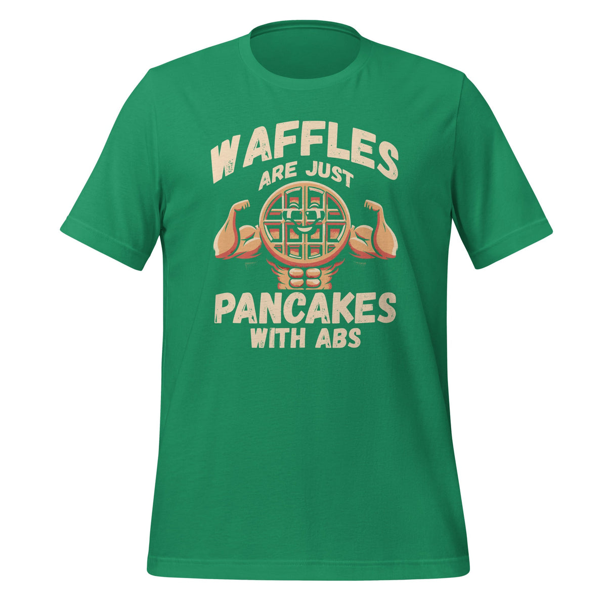 Waffles Are Just Pancakes With Abs Funny Breakfast Food product image 6